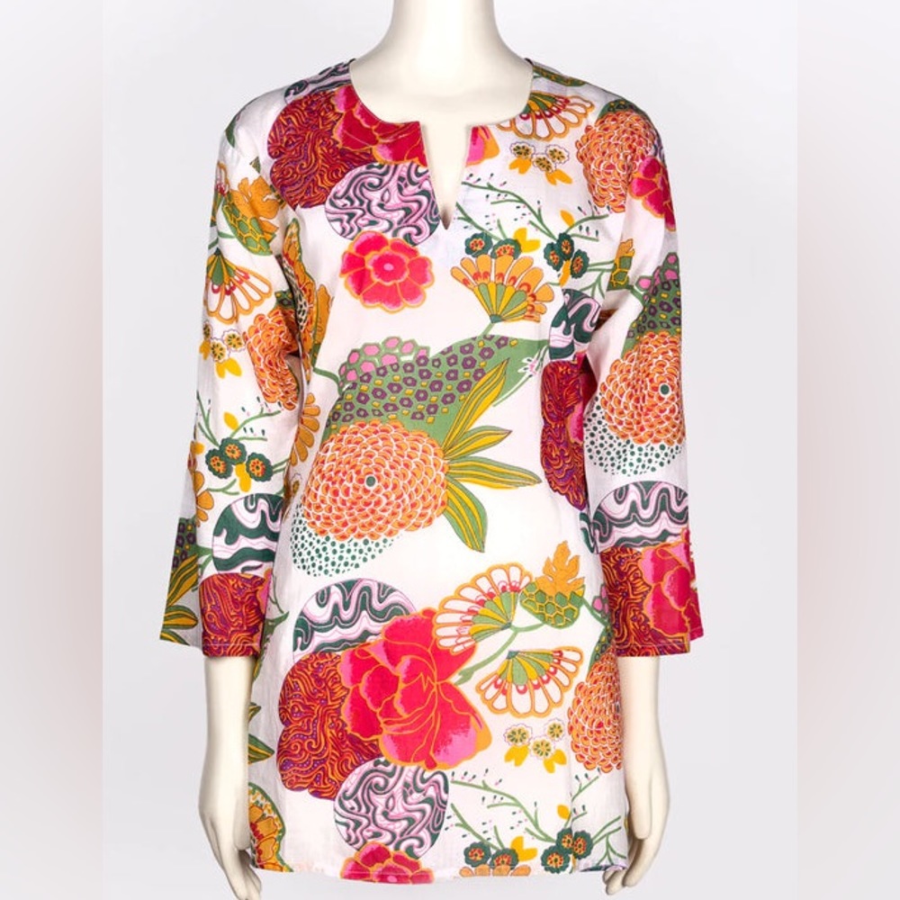 DOLMA GARDEN PRINTED TUNIC